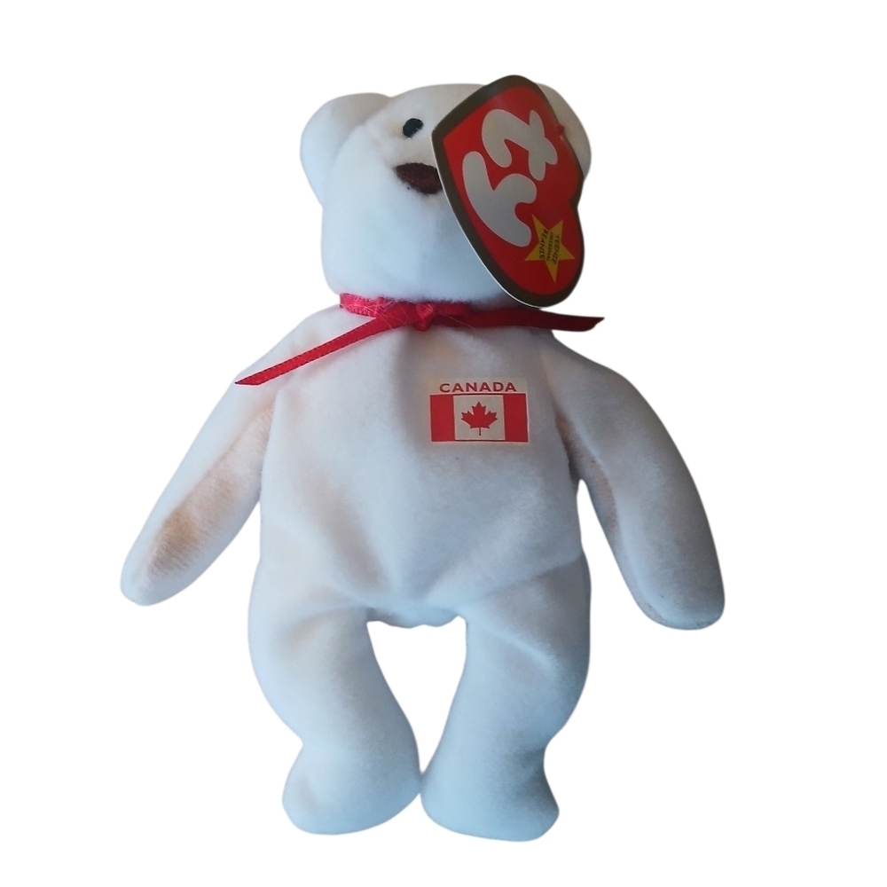 Vintage Ty Maple the Bear Collectible Toy Beanie Baby Ronald McDonald House 1993